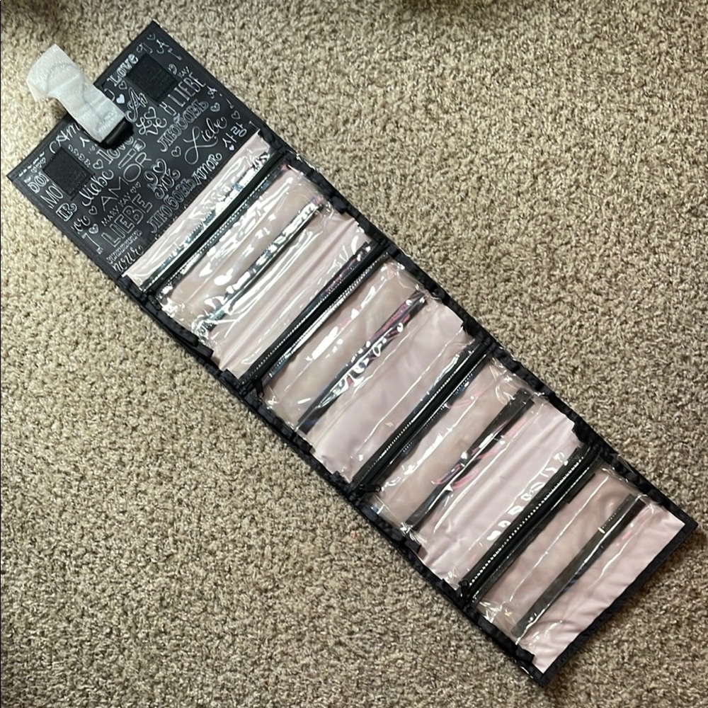 Mary Kay Travel Roll-Up Bag with Removable pouches